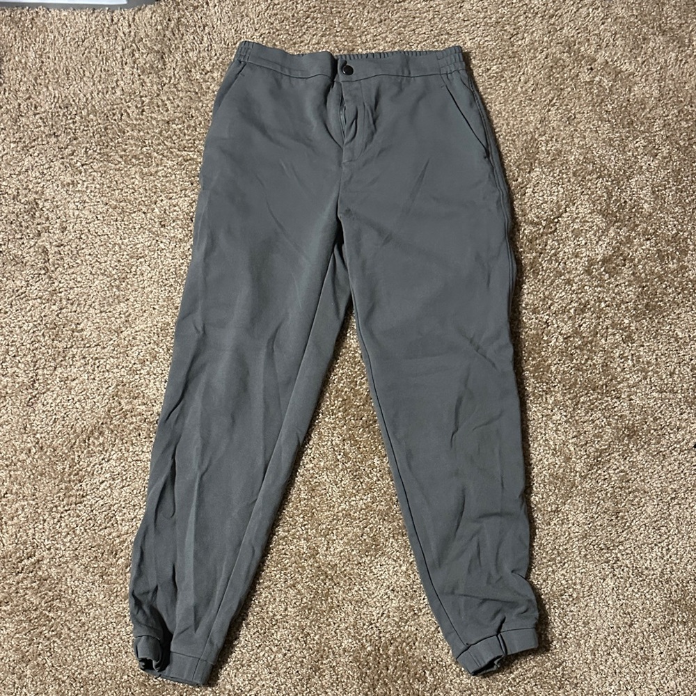 Uniqulo grey/green jogger Pants